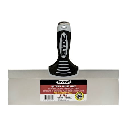 Hyde Hyde Stainless Steel Taping Knife 12 in. W X 9.3 in. L 09373